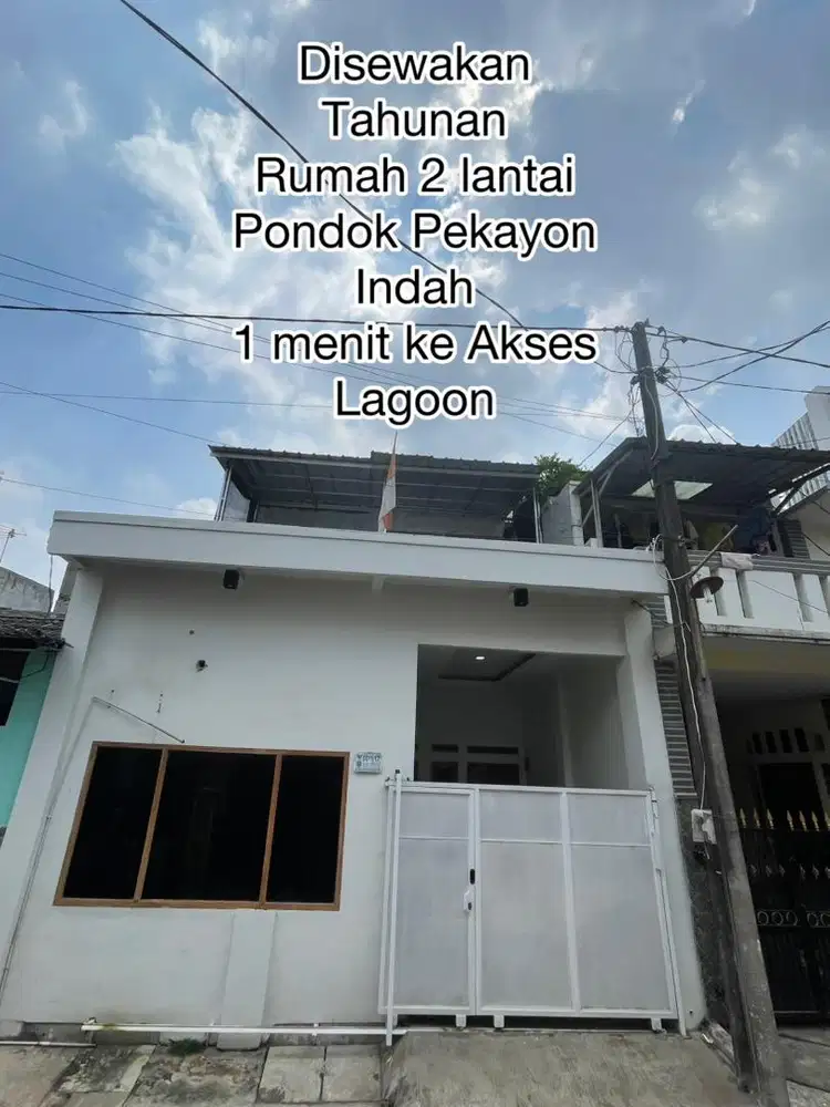 For rent / Disewakan / Sewa Rumah Akses Sangat Dekat dengan Lagoon