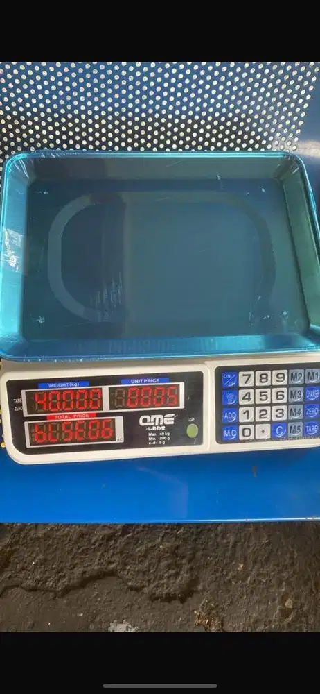 READY STOCK TIMBANGAN BUAH 40KG/TIMBANGAN LONDRY /TIMBANGAN SEMBAKO