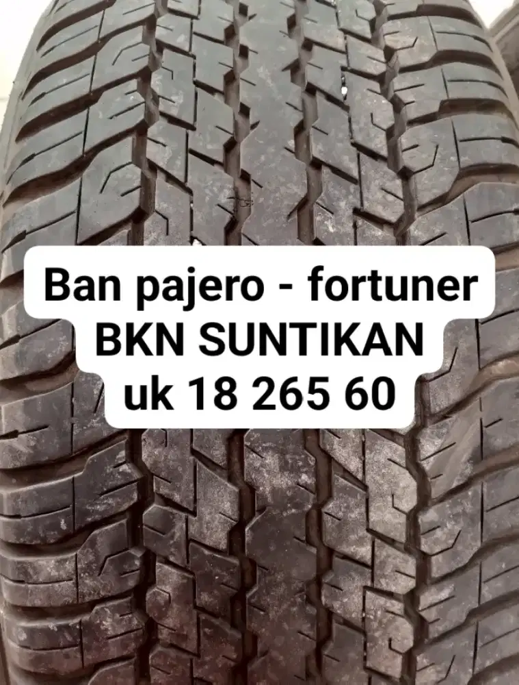 Ban pajero BKN SUNTIKAN 18 265 60