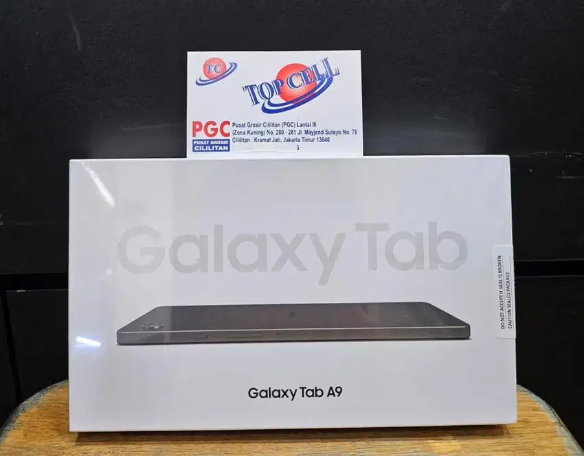 NEW SAMSUNG TAB A9 WIFI RAM 4/64 GARANSI RESMI 100%