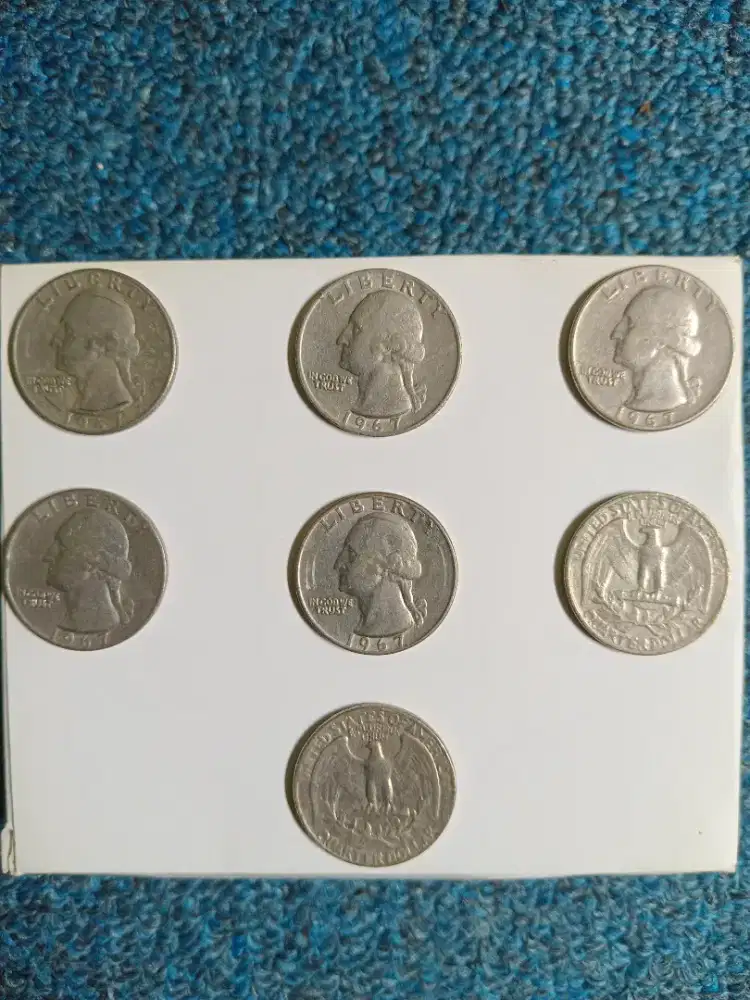 Dijual uang koin dollar