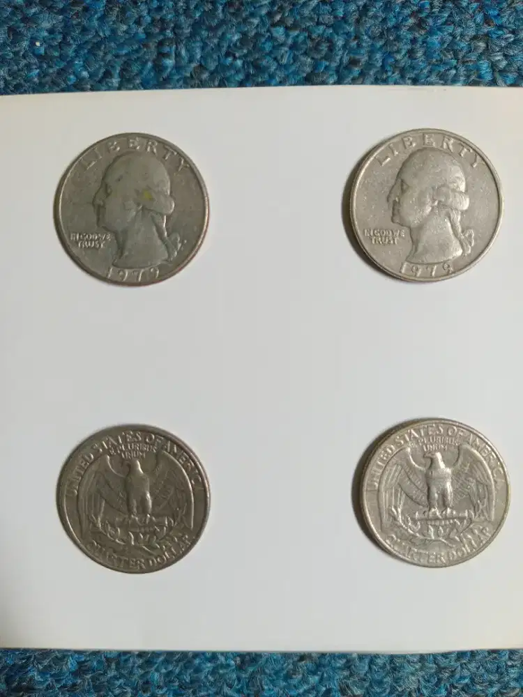 Dijual uang koin dollar