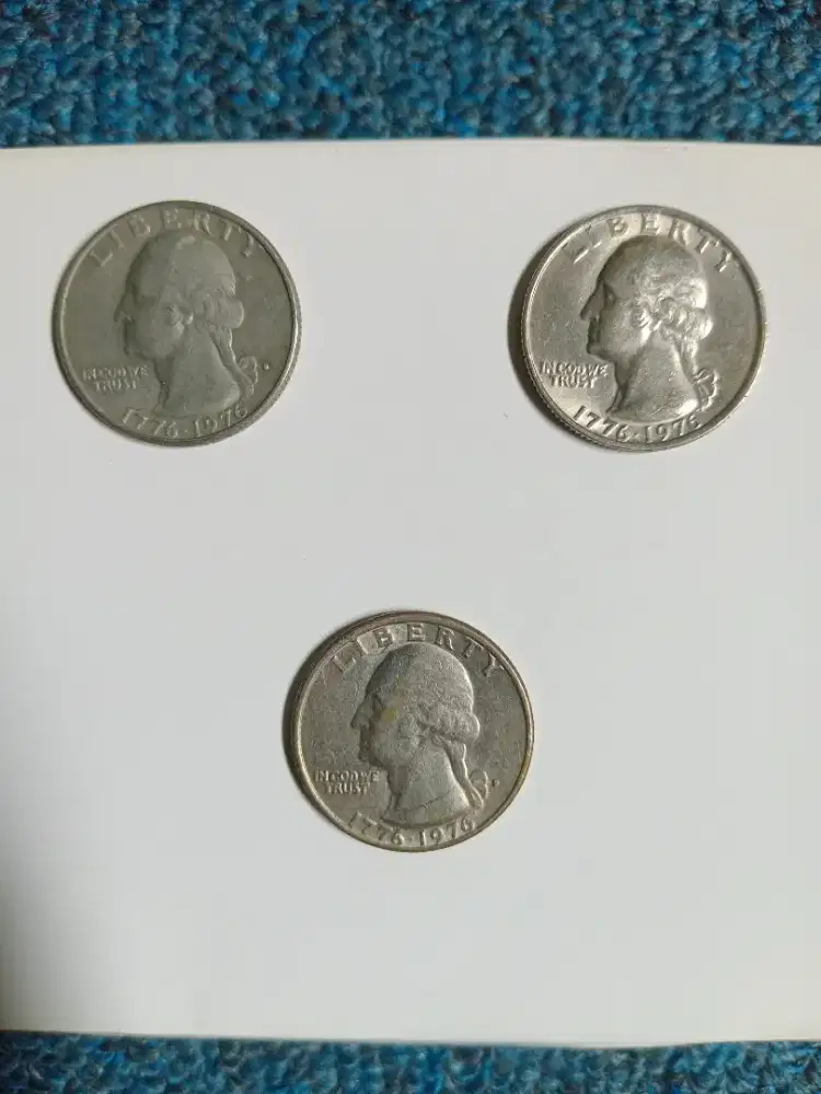 Dijual uang koin dollar