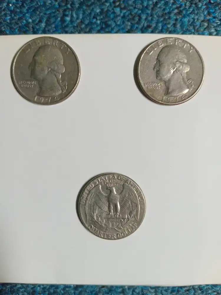 Dijual uang koin dollar