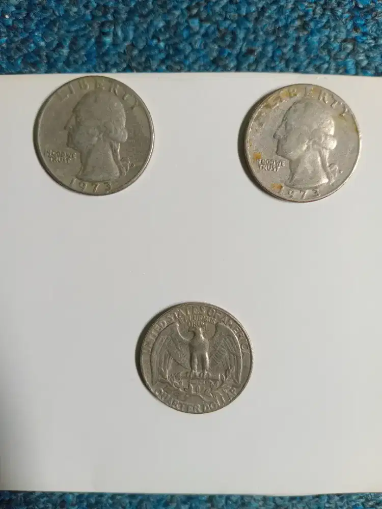 Dijual uang koin dollar