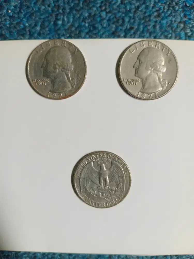 Dijual uang koin dollar