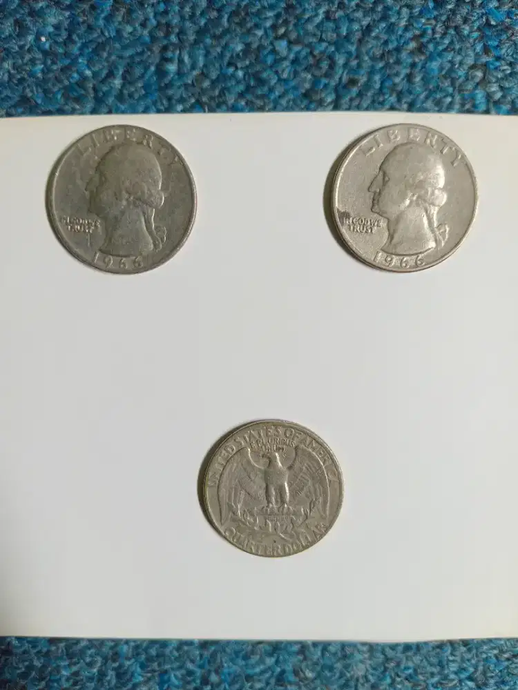 Dijual uang koin dollar