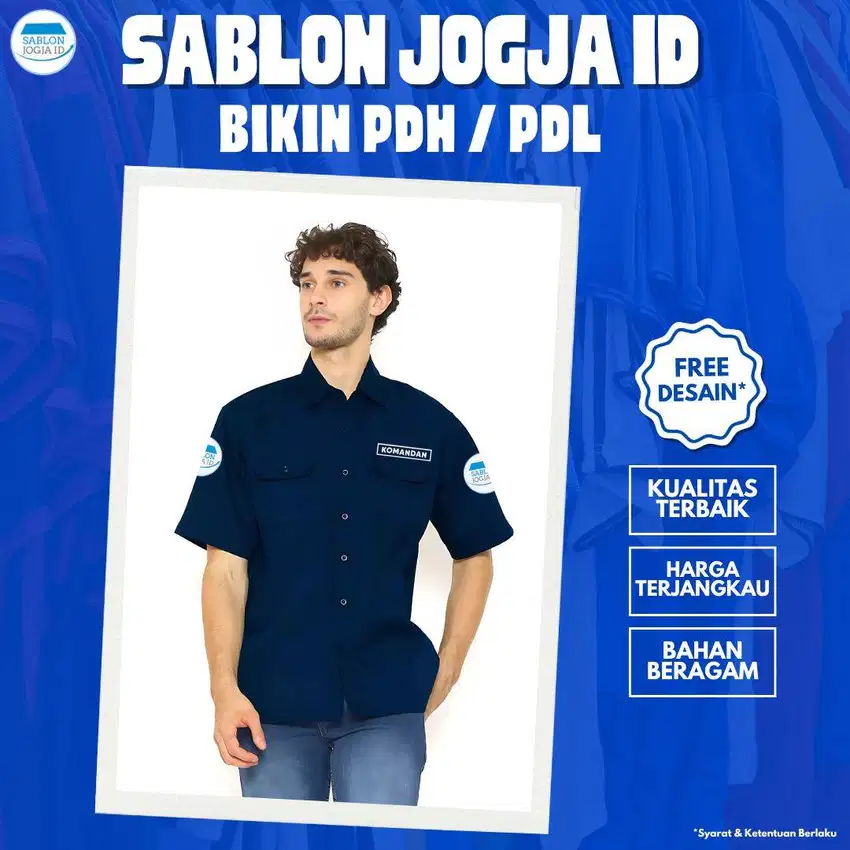 Kemeja PDH/PDL custome