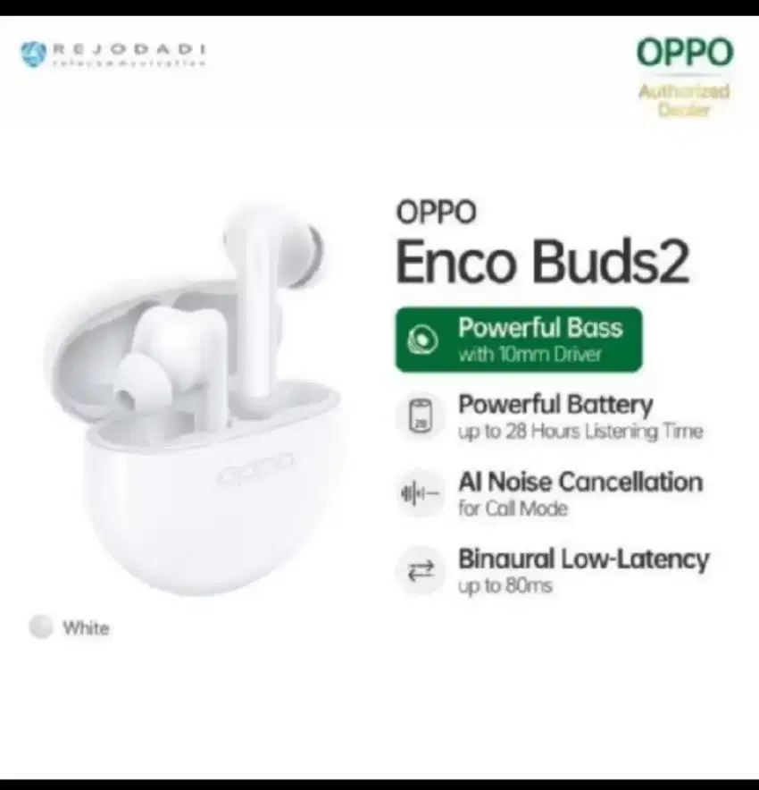 Hendset bluetooth Oppo Enco buds2