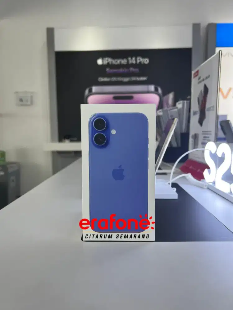 IPHONE 16 128 (NEW) BISA CICILAN BUNGA DP 0% SAMPAI 24X