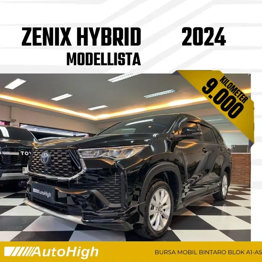 DP10% [Km9.000] Innova Zenix V Hybrid 2024 Black / Voxy #AUTOHIGH