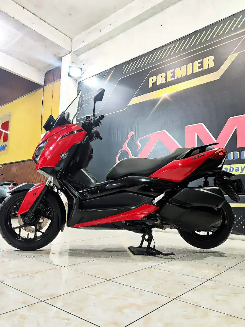 Yamaha XMAX ABS Keyles Th 2022 Metallic red cakep simering