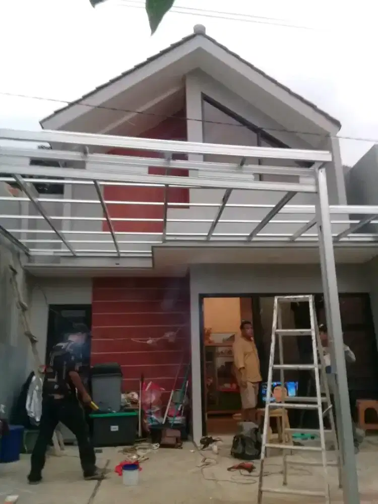 Canopy besi bajaringan