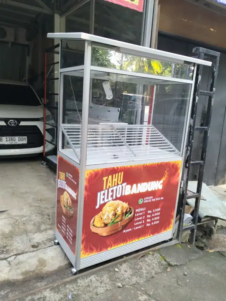 Gerobak alumunium/cod