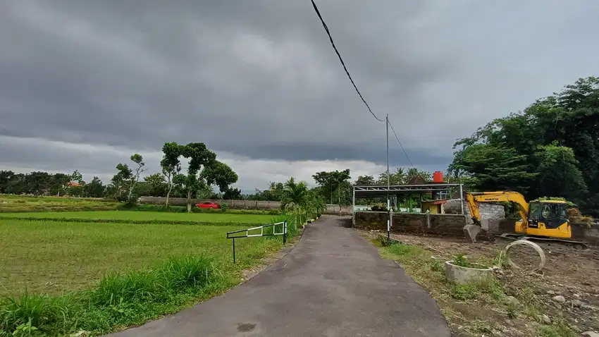 Tanah 1jtan/m2 5 Menit Exit Tol Kalasan Cocok Untuk Hunian