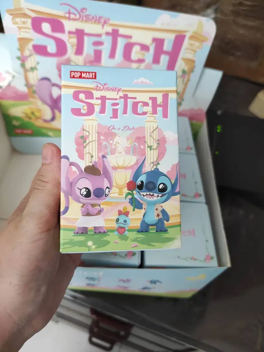 Pop Mart Stitch On A Date Disney Blind Box Figure Lilo & Stitch Origin