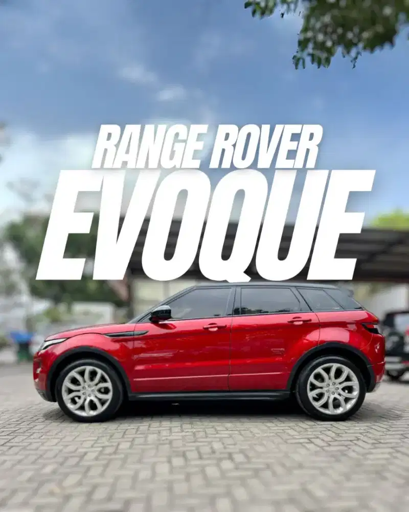 Dijual Range Rover Evoque Merah