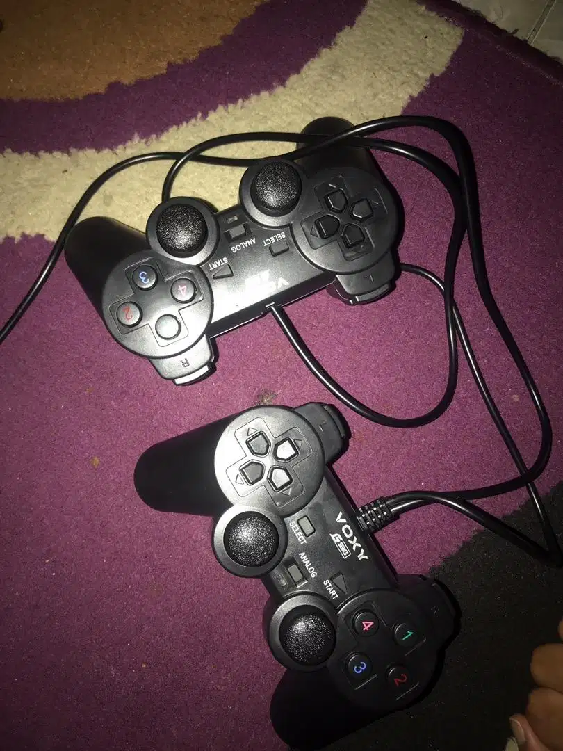 stik ps/pc-joystick pc gamepad double usb Eyota Hitam