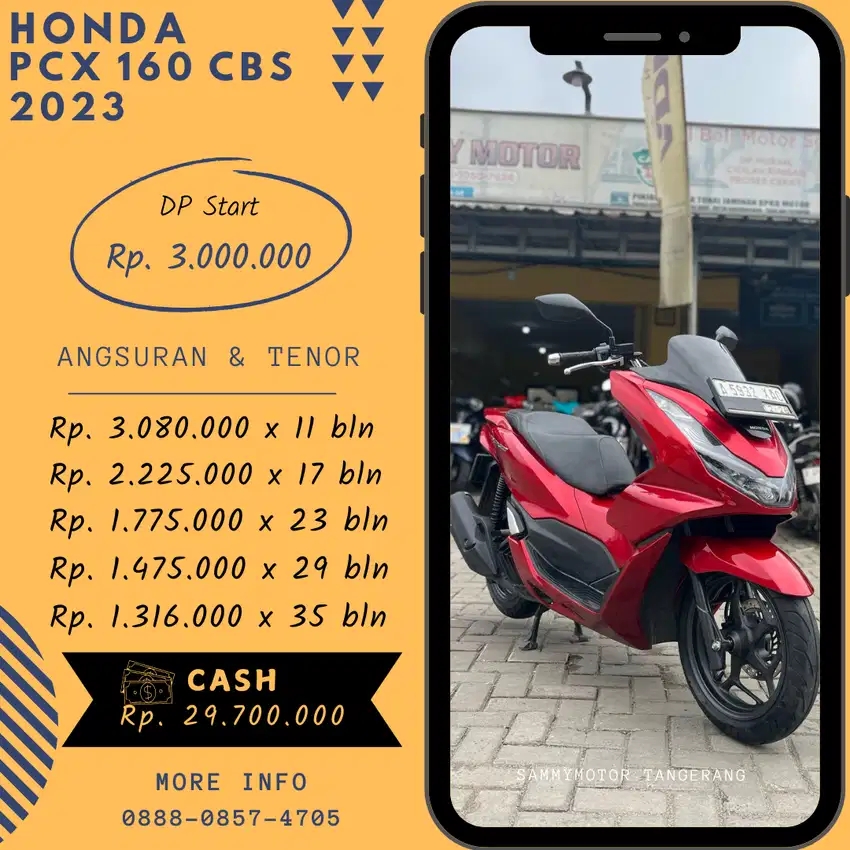 PCX 160 CBS 2023