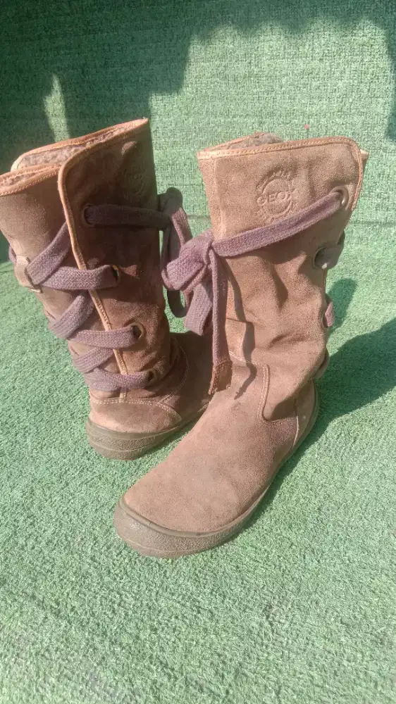GEOX sepatu boot wanita bren ready stok