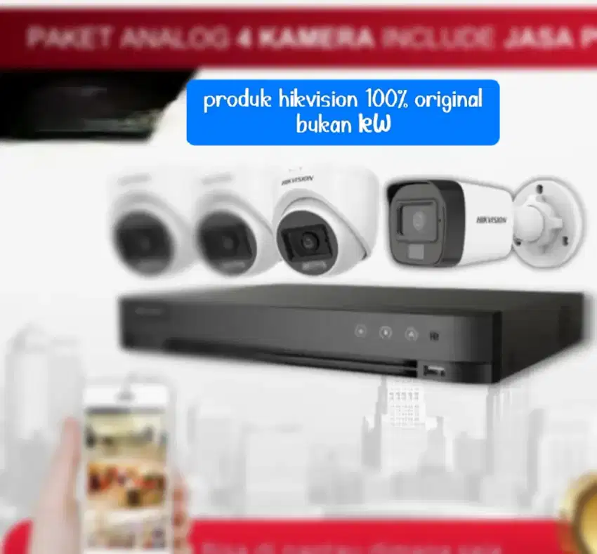 Cctv hikvision ezviz terbaik hilook dahua service