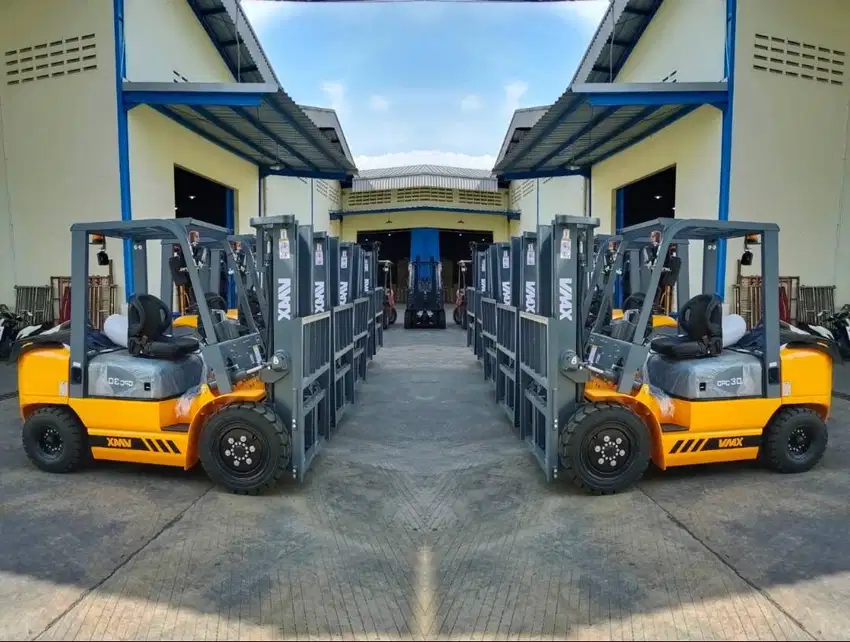 Jual cepat Forklift 3 ton Diesel Engine Mitsubishi/Isuzu