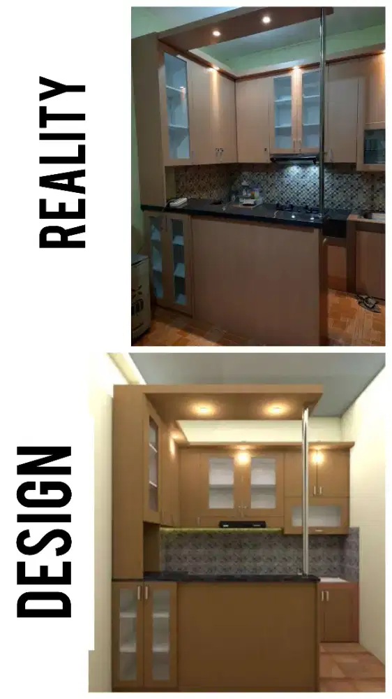 custom kitchen set dan furnitur kayu