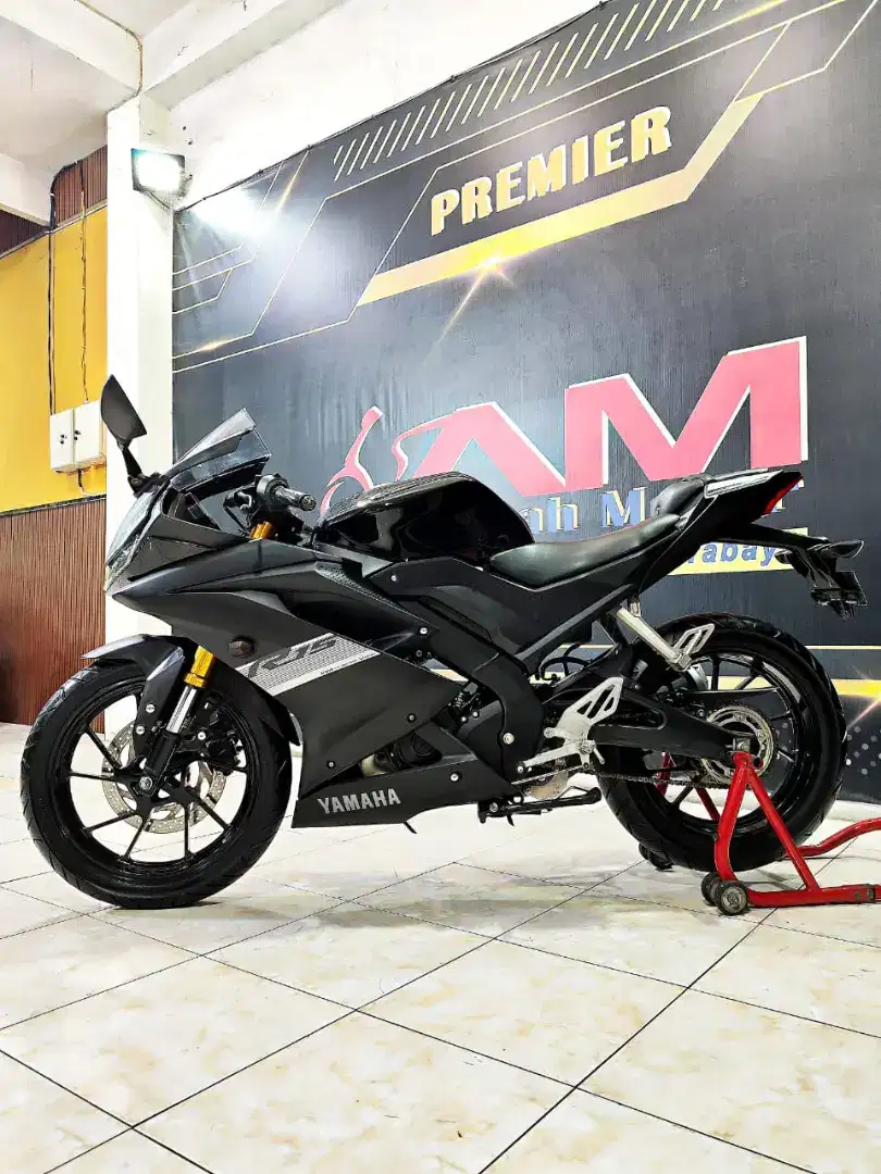 DP 3jt an Yamaha All New R15 VVA V3 TH 2021 racing black cakep pol