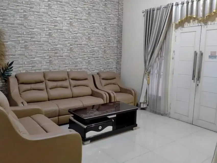 Rumah full furnish 4 kamar, tinggal bawa koper tengah kota Makassar