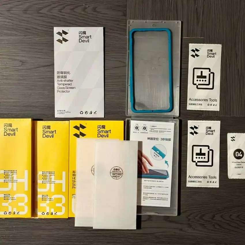 Tempered Glass SMARTDEVIL untuk Oppo Find X8