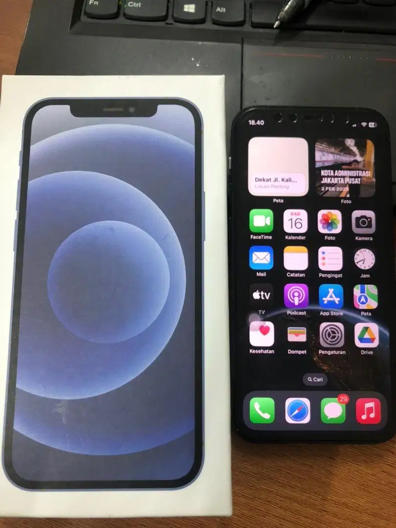 Jual iphone 12 mini inter 64gb all operator
