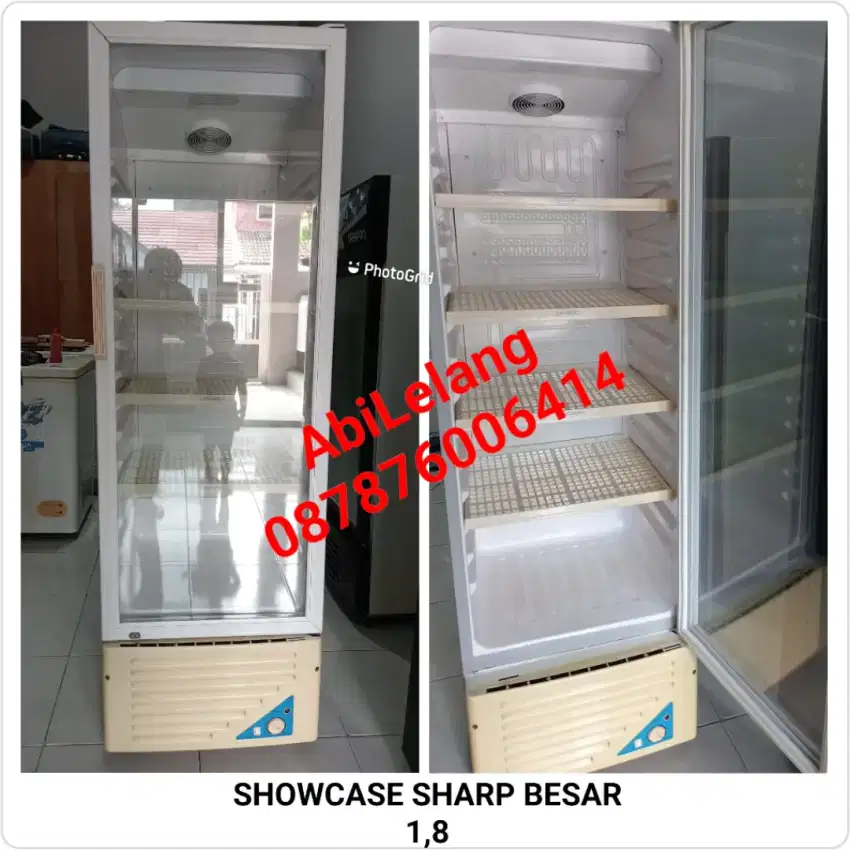 SHOWCASE BESAR MERK SHARP