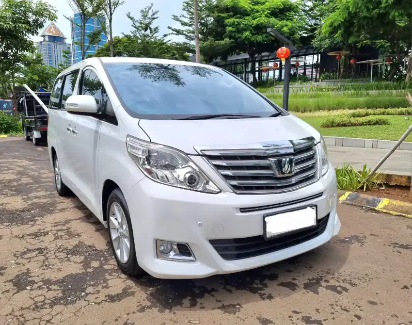 TANPA DP Toyota Alphard G ATPM 2012