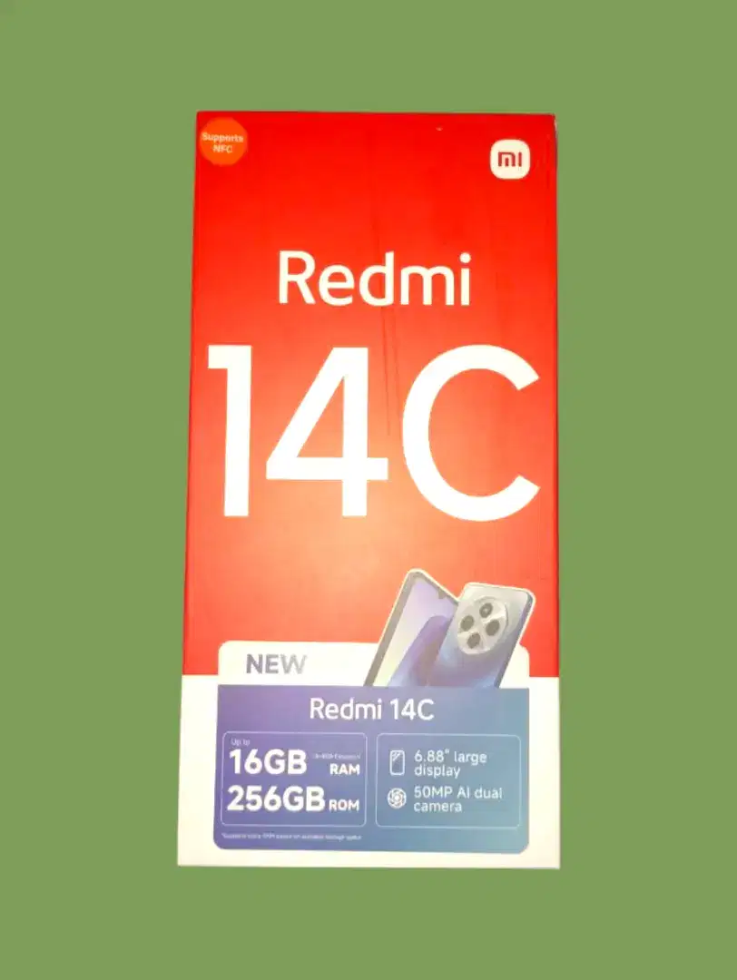 Redmi 14C RAM 8+8/256gb baru banget