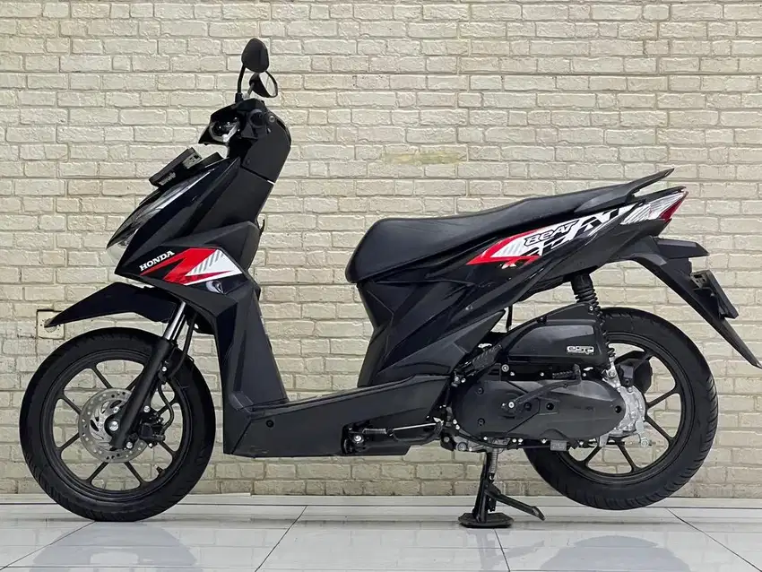 PROMO DP 700rb‼️ HONDA BEAT CBS TH 2024 HITAM GLOSSY MULUS PAJAK BARU