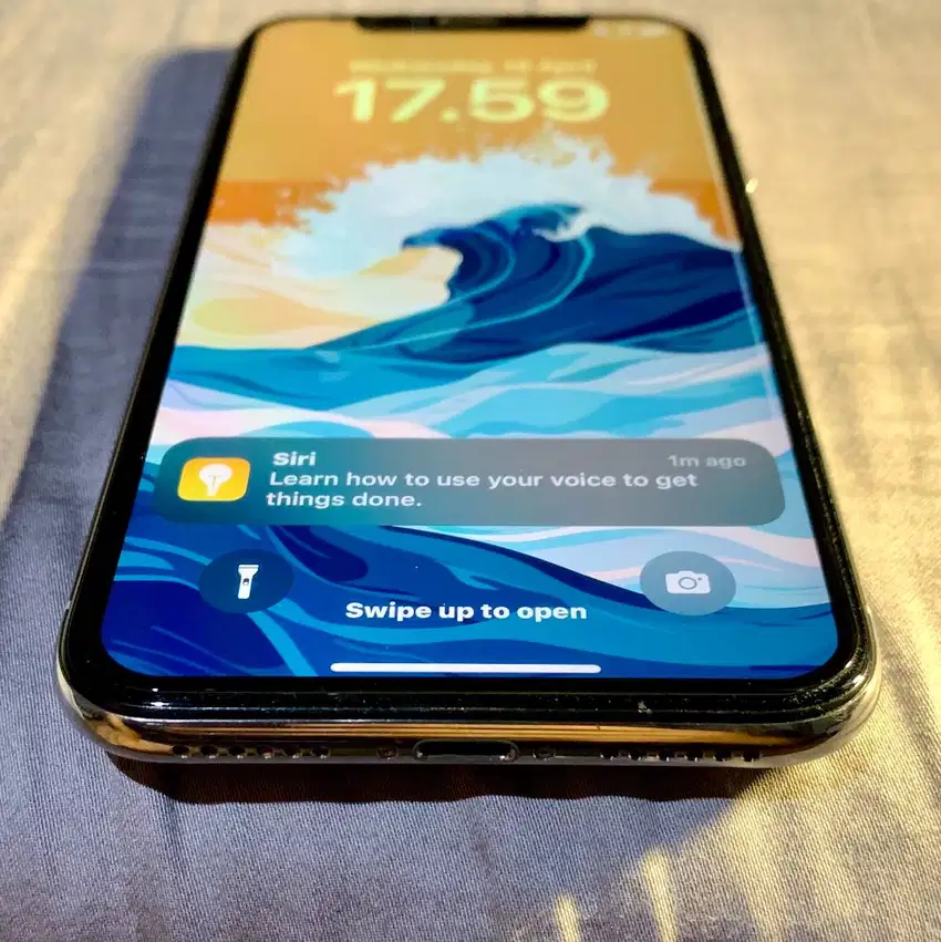 iPhone X 64GB silver ex pribadi BH baru 100% fungsi normal ex iBox