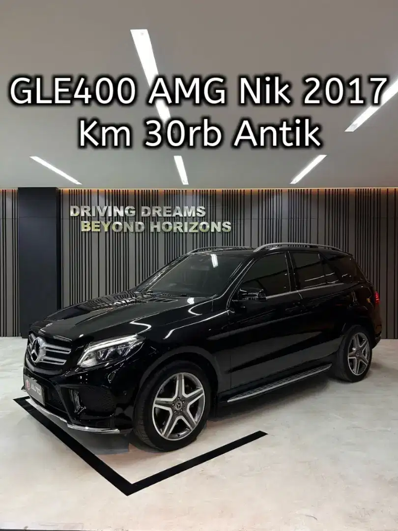 Mercedes Benz GLE 400 GLE400 AMG 2018 Hitam Mercy B1507IS Nik 2017