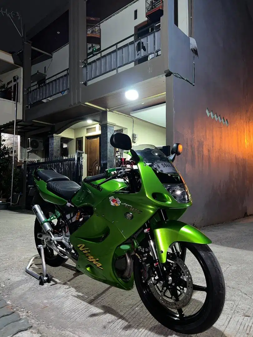 NINJA RR OLD 2015 MODIFIKASI PAJAK ON PLAT PANJANG CONVERT DARI RR NEW
