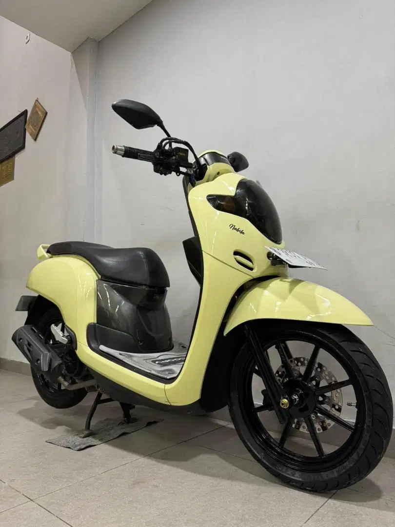 Scoopy Fi 2020 Modif Ringan Repaint Mahal Plat Jakarta ABBA
