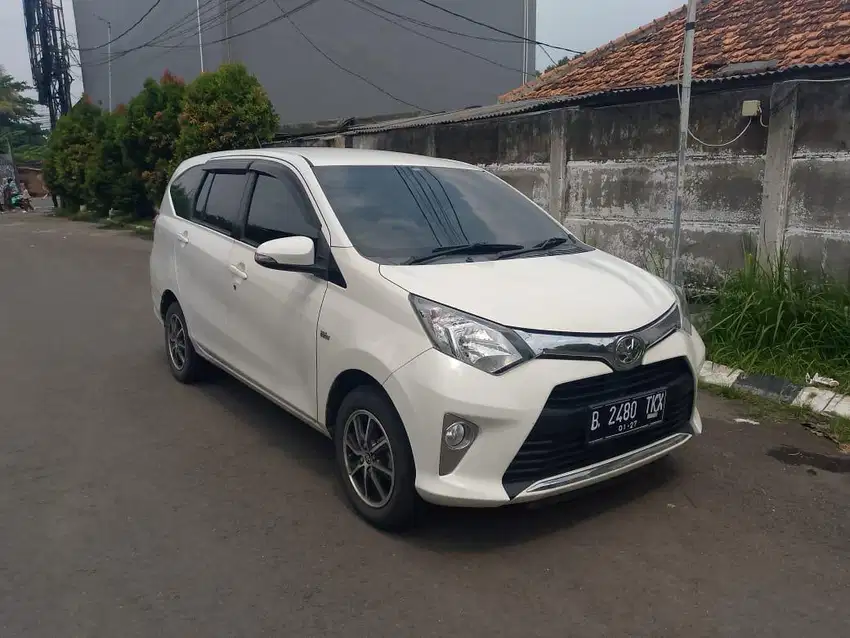 Toyota Calya G Matic 2017 Putih mulus 4jt