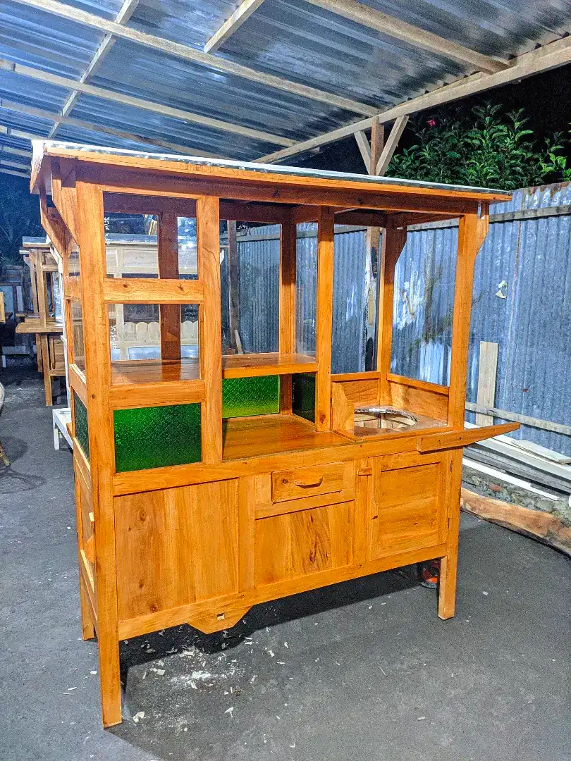 Gerobak bakmi Jawa, gerobak angkringan, gerobak nasi goreng, dll