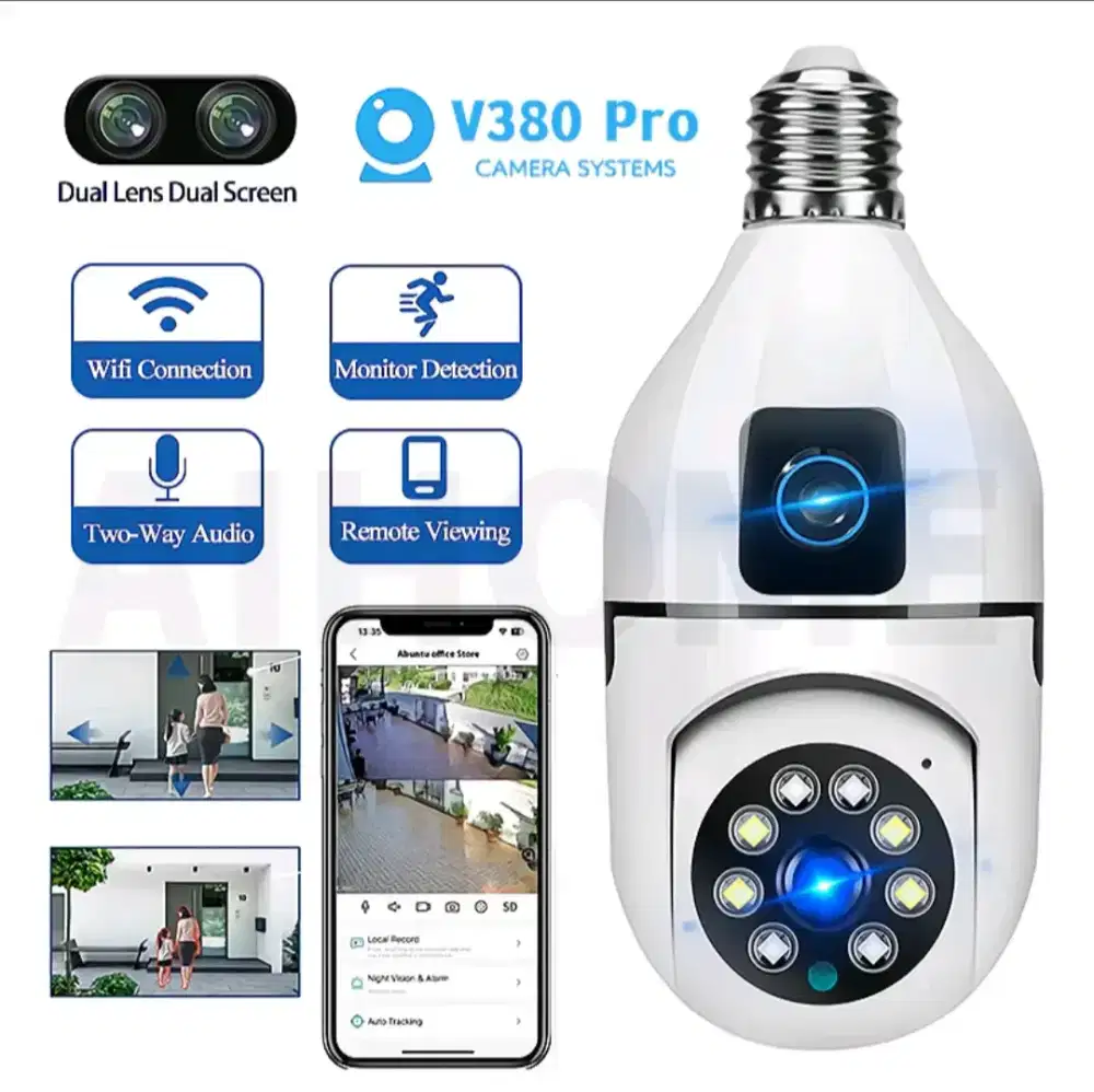 Camera cctv bohlam wifi wireless