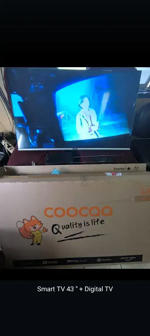 TV smart Android coocoa 43 in