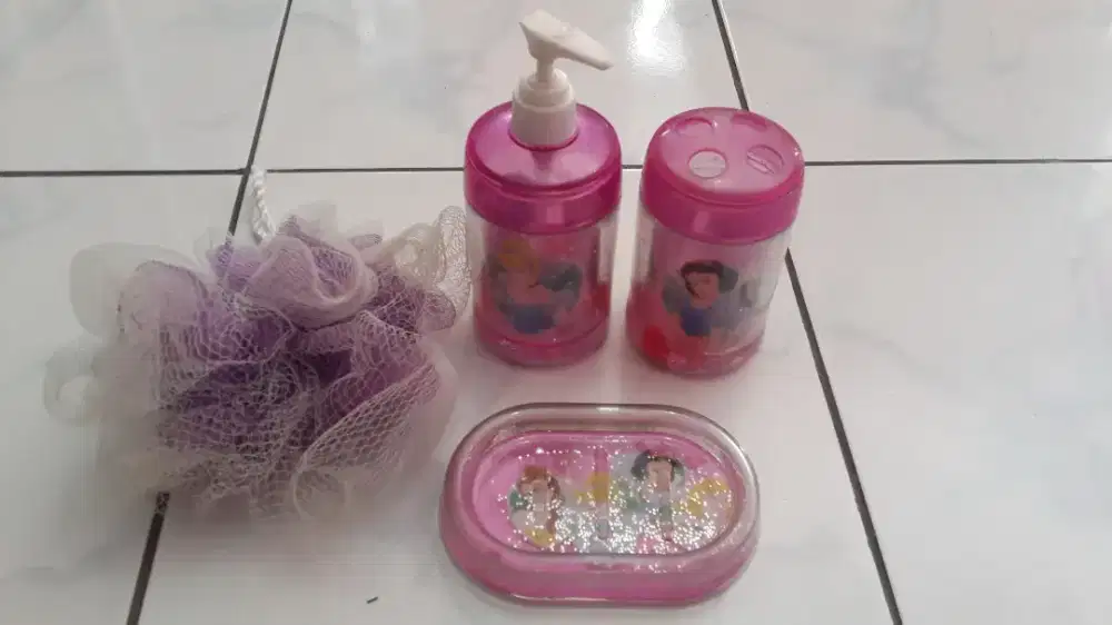 Bathset princess pink