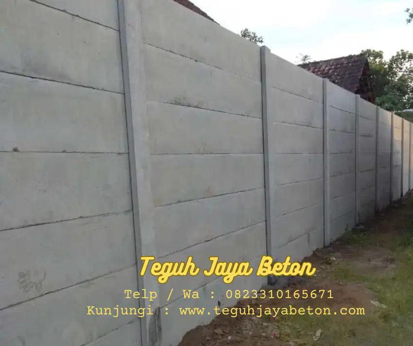 pagar panel beton praktis