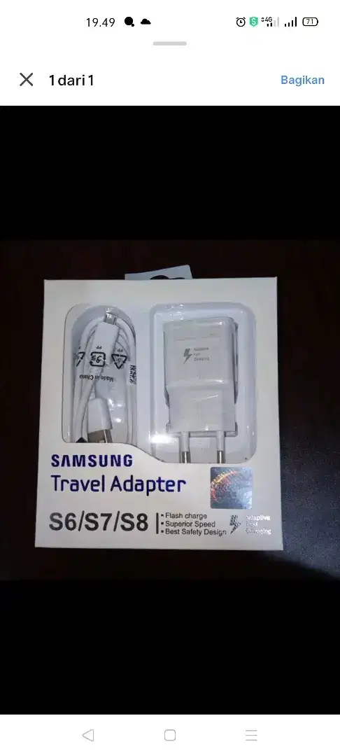 Travel adapter Samsung