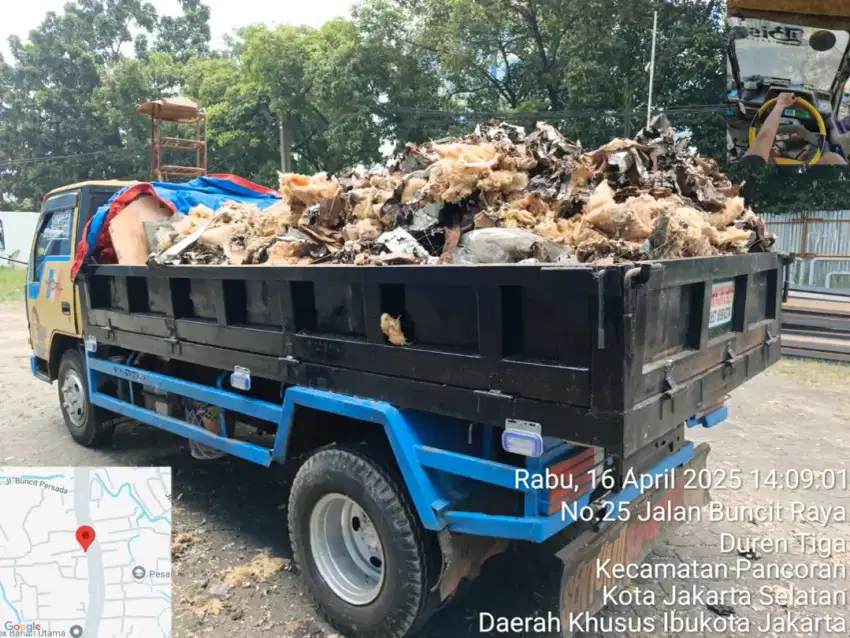 Jasa buang puing sampah