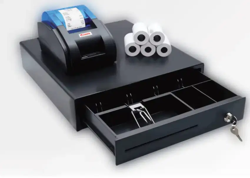 Set kasir drawer + Printer Struck