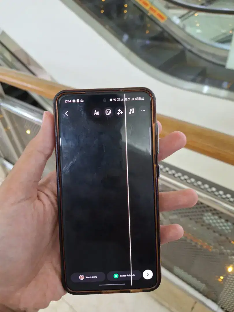 LCD SAMSUNG S21 FE - Copotan original