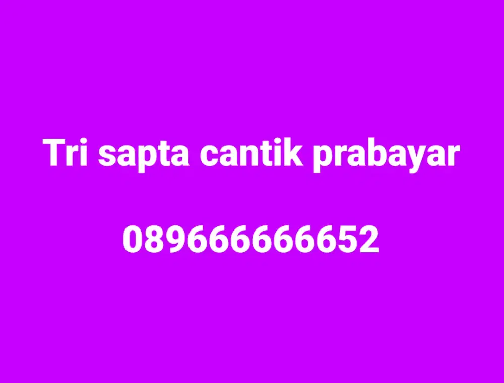 Perdana tri sapta prabayar